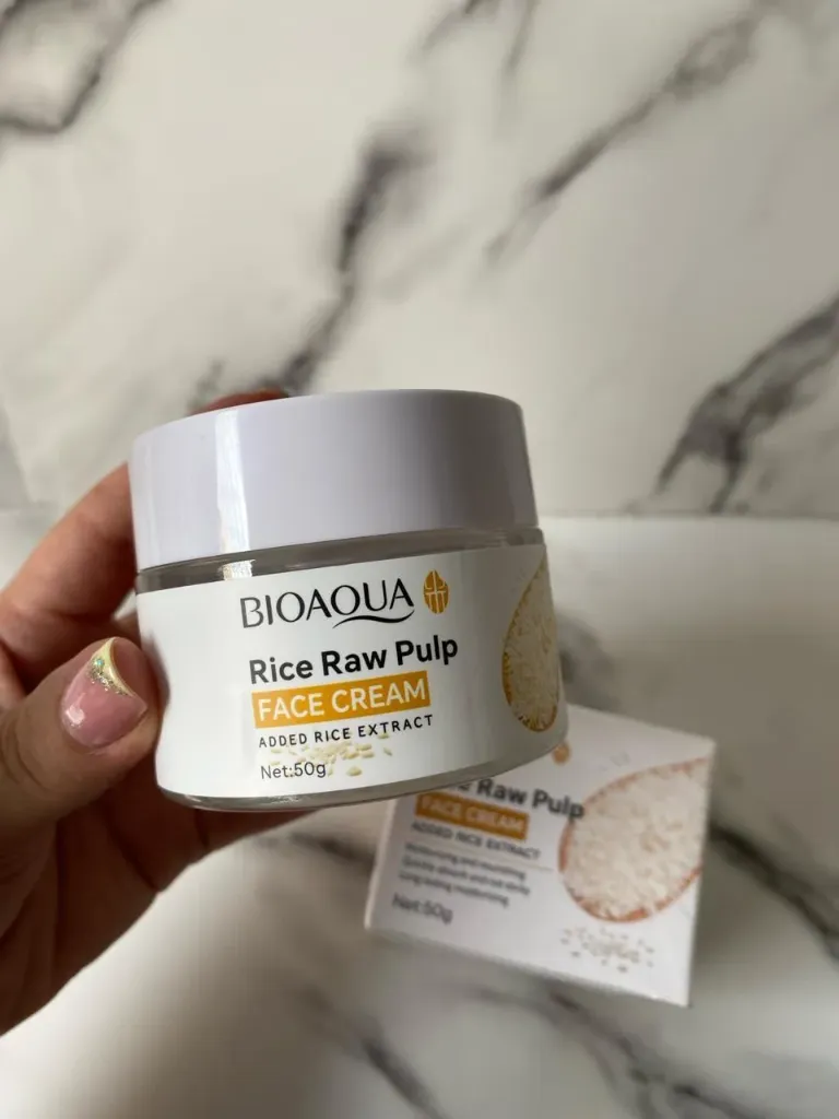 CREMA DE ARROZ FACIAL BIOAQUA