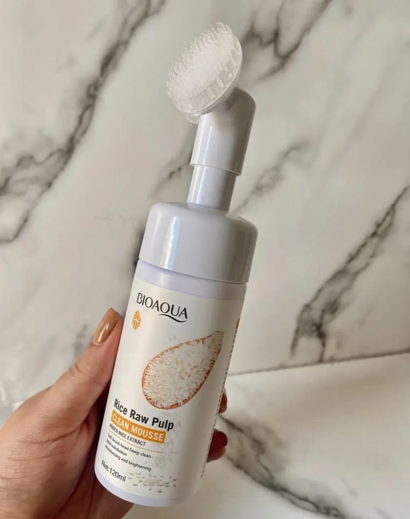 ESPUMA FACIAL DE ARROZ BIOAQUA