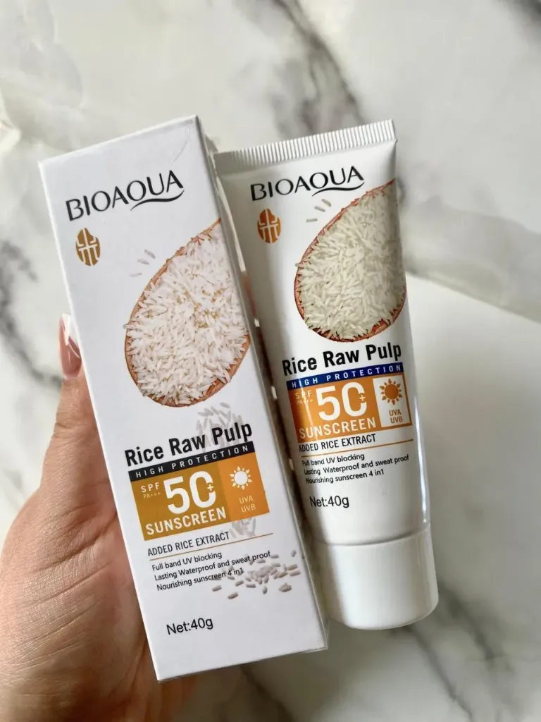 PROTECTOR SOLAR DE ARROZ BIOAQUA