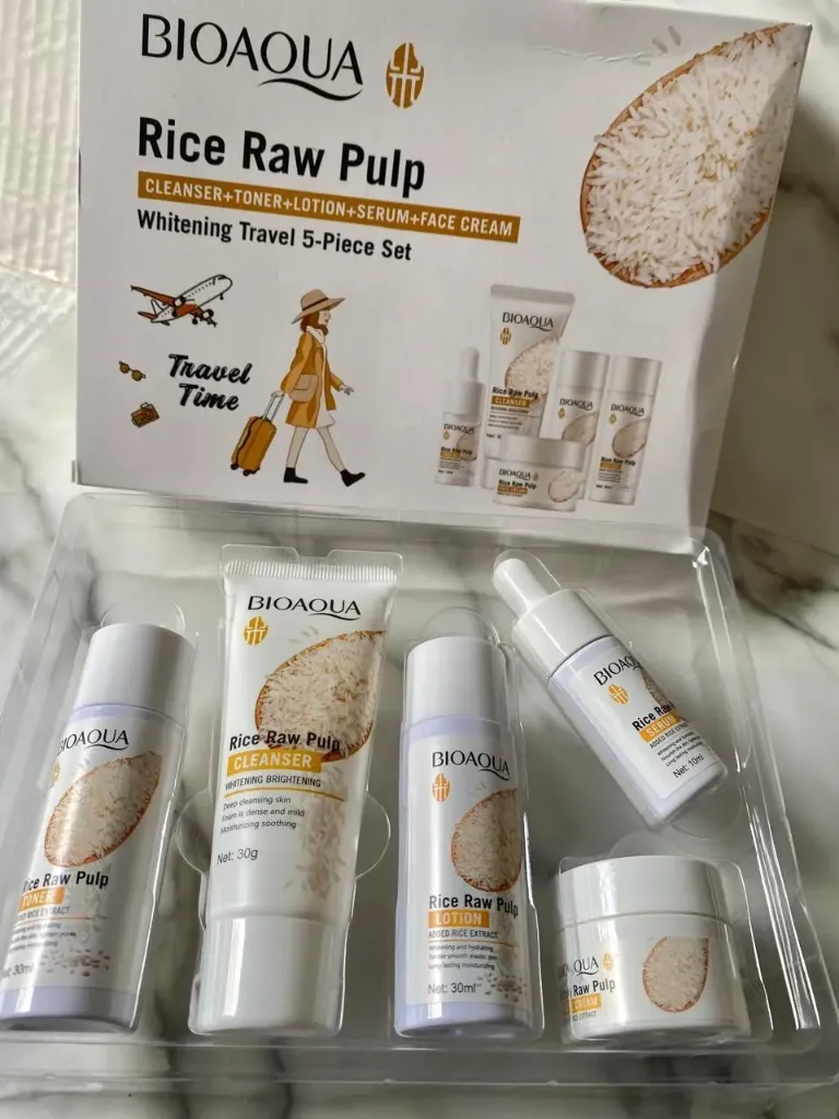 KIT VIAJERO EXTRACTO DE ARROZ BIOAQUA