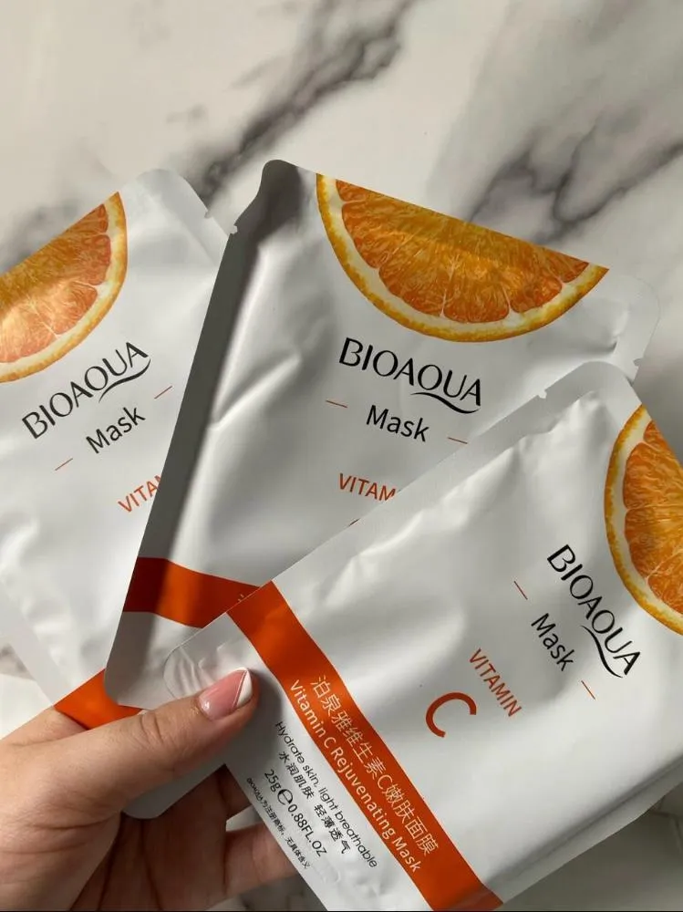 VELO FACIAL VITAMINA C BIOAQUA