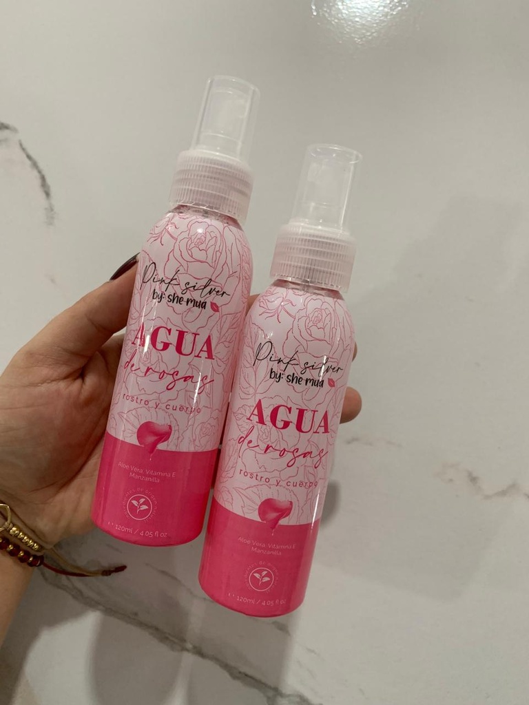 AGUA DE ROSAS SILVER